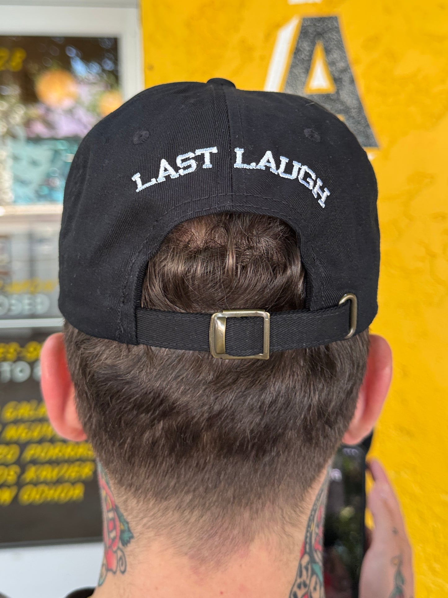 HORSE DAD HAT — BLACK