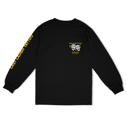 LOGO LONG SLEEVE — BLACK