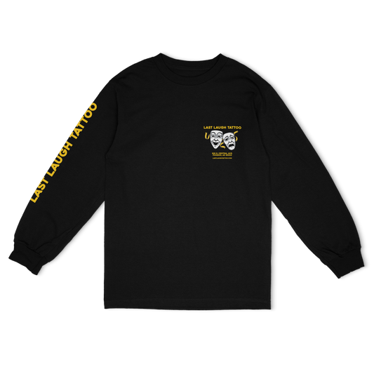 LOGO LONG SLEEVE — BLACK